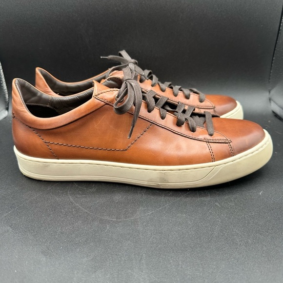 BRUNO MAGLI Diego Leather Sneaker Men’s 11 EUC - Picture 3 of 7